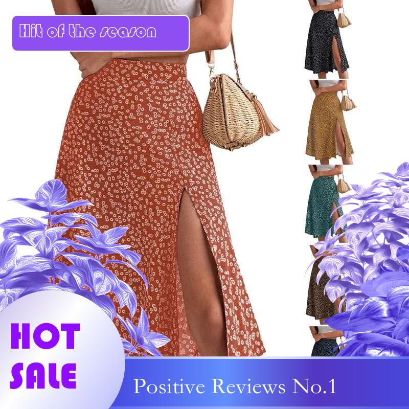 Dongdumaoyi Lente Zomer Damesmode Casual Effen Kleur Midi Rok Met Riem En Elegante Stijl B