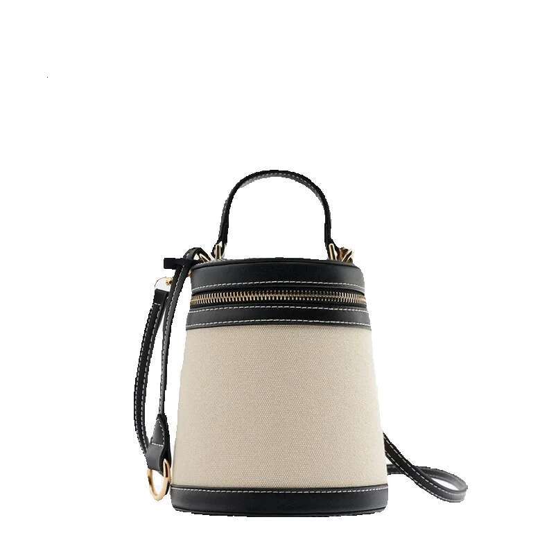 Family Spring Summer New Color Contrast Box Mini One Shoulder Crossbody Bucket Casual Women S Bag Original