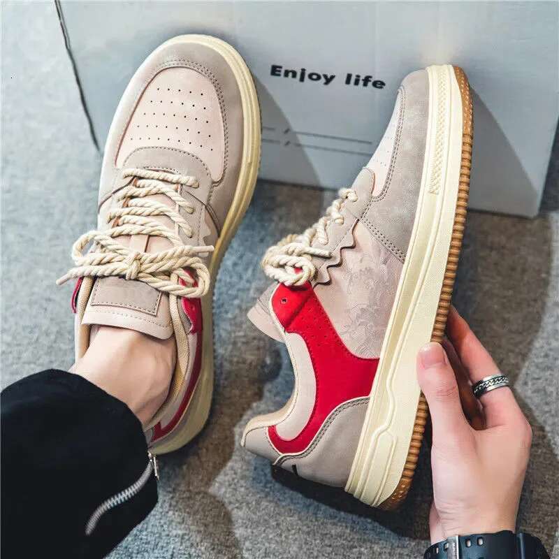 Skateboarding Canvas Comfortable Vulcanized All-match Men Casual Sneakers Fashion Student Shoes Male