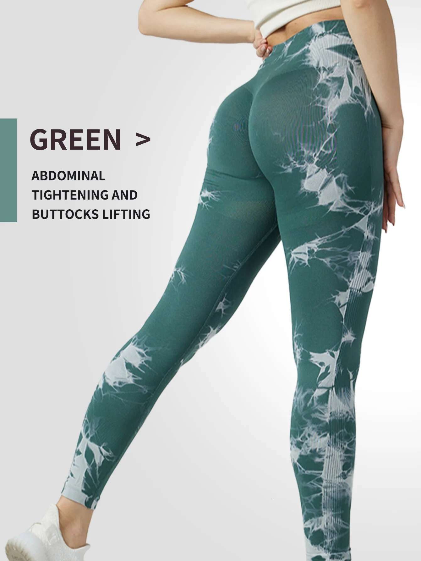 Tie Dye Yoga Pants Sport Leggings Women Seamless High Waist Push Up Woman Tights Fiess Workout Leggins Gym Clothing 2024 New