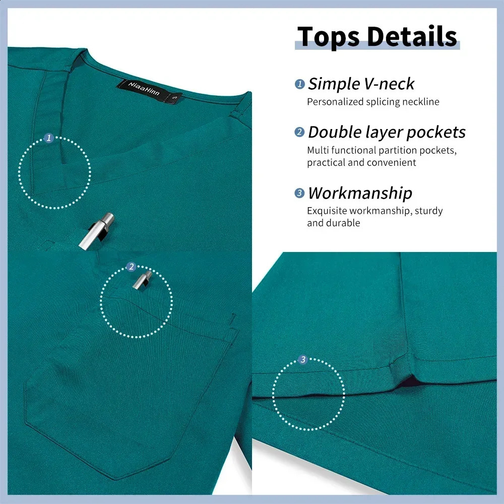 Home>Products> Scrubbers> Scrubber Sets>Hospital Nurse Uniforms Health Services Beauty Spa Dental Work Clothes 250326