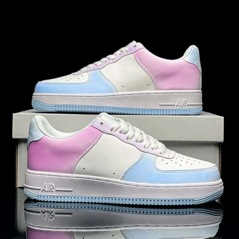 Spring Blossoms: Thick soled High cut Board Sho es - E nhance Your Style