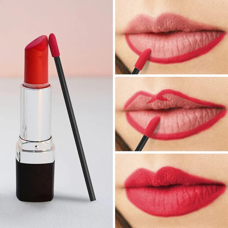 500/1000PCS Lip Wands Applicators Disposable Lip BrushLipstick Brush Lip Gloss Applicator WandsMakeup Applicator Beauty Tool 250324
