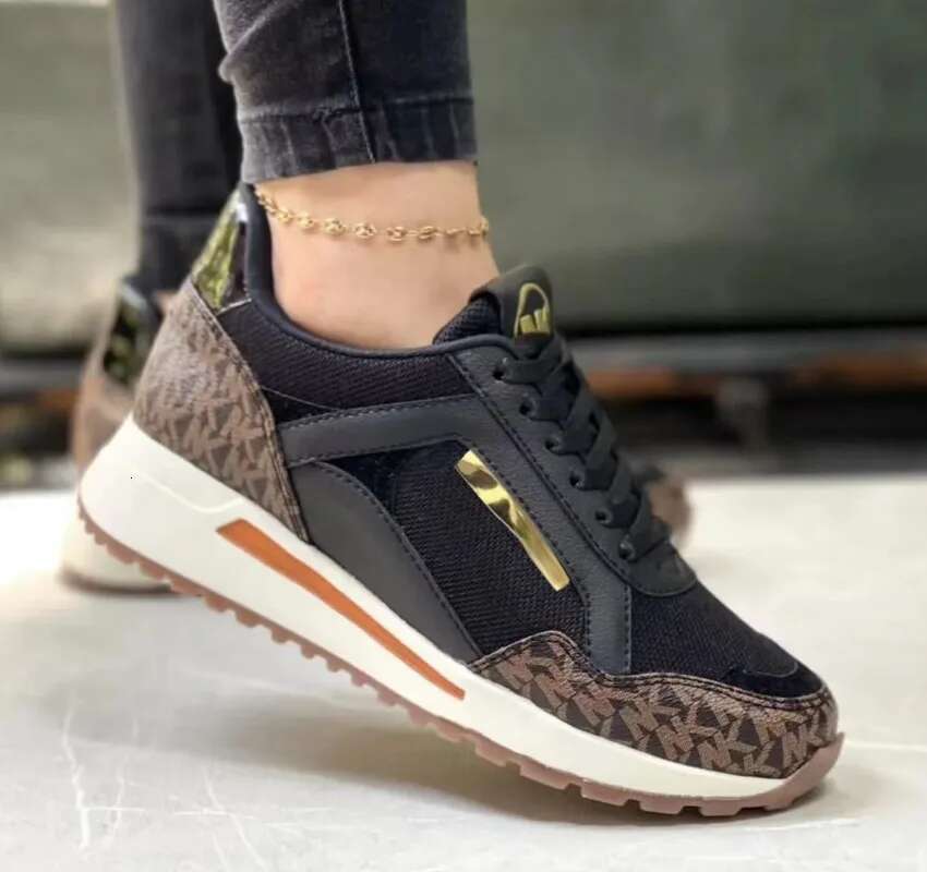 Designer Shoes New Wedge Sports Shoes Lace Up Breathable Sports Platform Women's Sports Shoes Women's High-quality And Fashionable Vulcanize