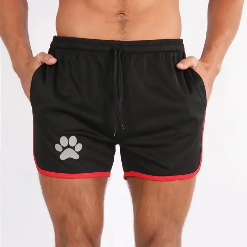 2025 Summer Mens Gym Fitness Shorts Mesh quick drying Sports Training short pants sweatpants Beach 250322