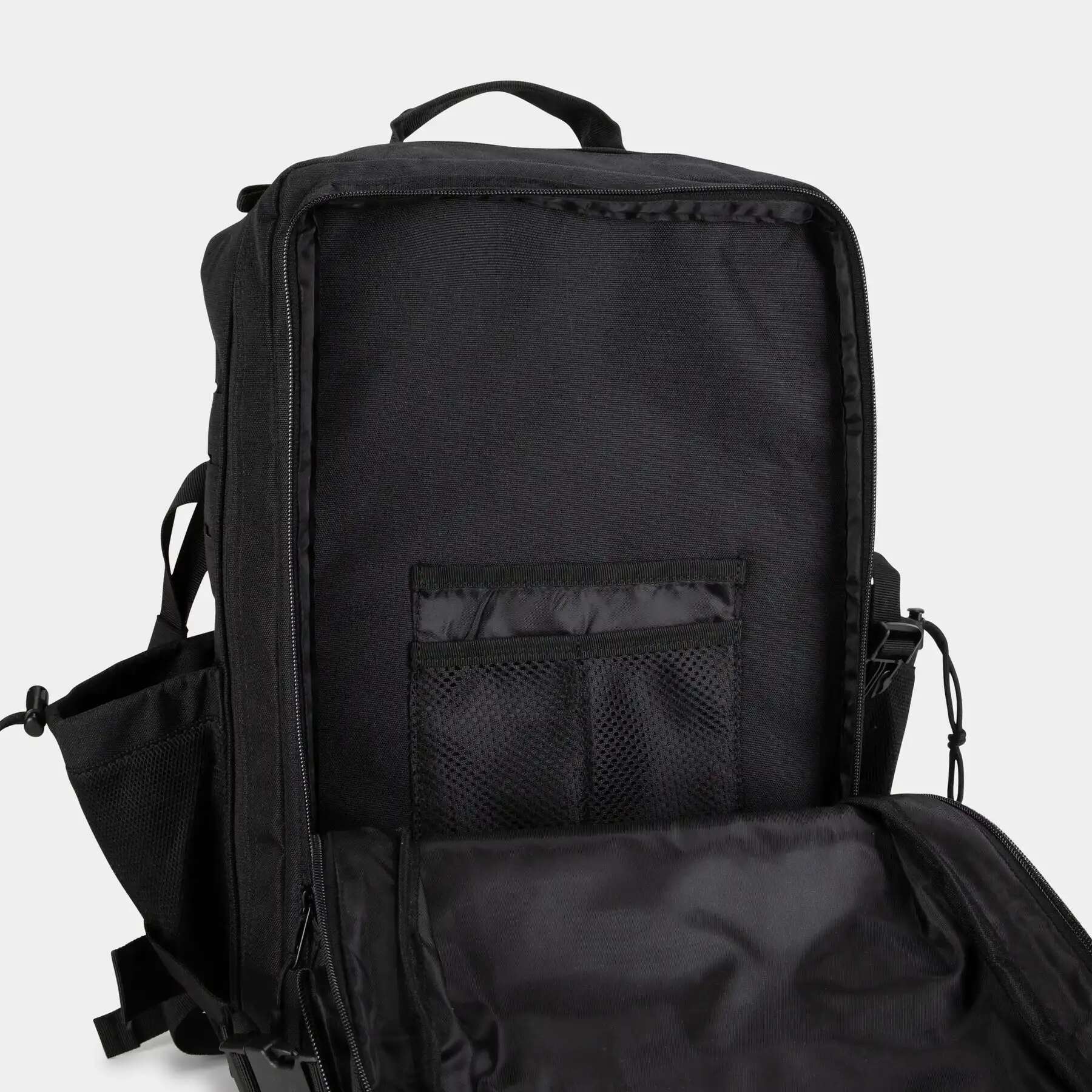 25L/50L Tactical Bag Hunting MOLLE Backpack GYM For Men EDC Outdoor Hiking Rucksack Witch 2 Bottle Holders