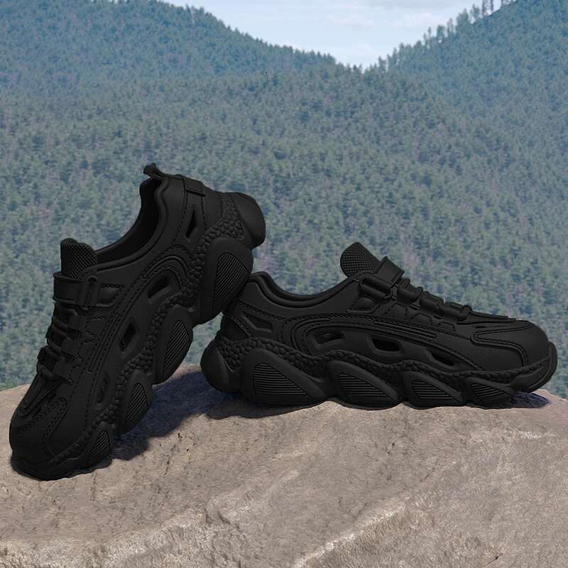 QYCKABY Men's Summer Men Soft EVA Sole Breathable Anti-skid Casual Shoes Outdoor Beach Fashion Fishing Sandals Male