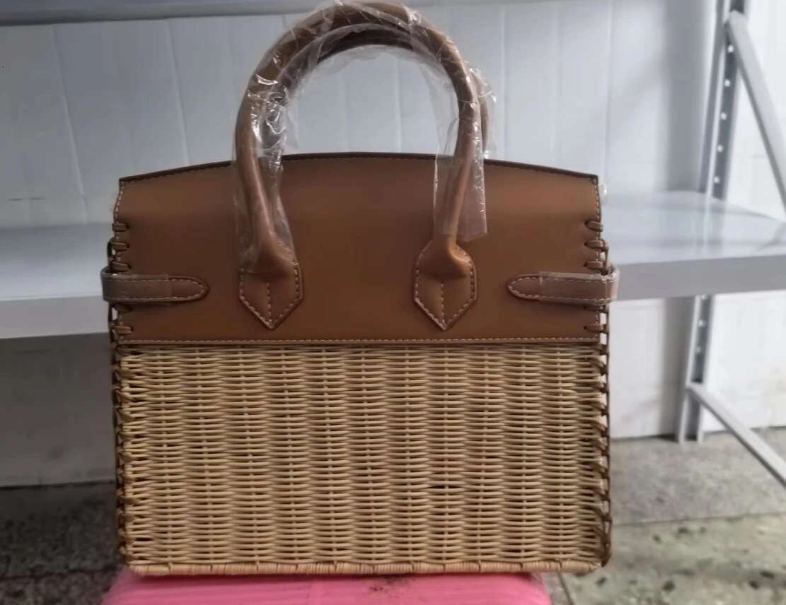 Summer Women's Straw Woven Bag