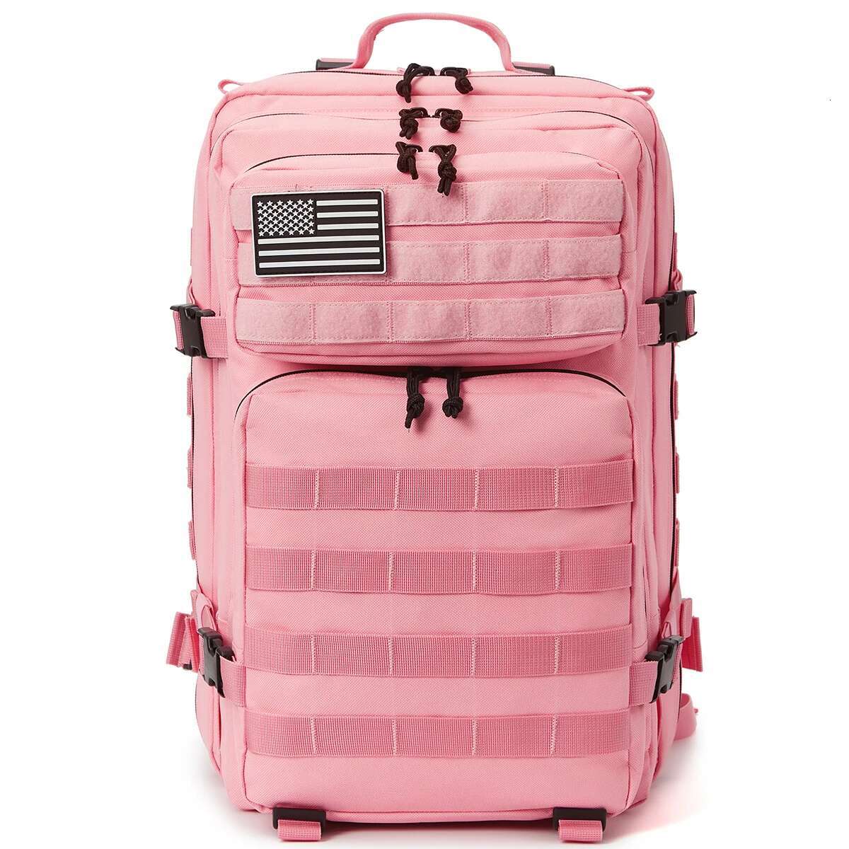 Qt&Qy 45L Tactical For Men Molle 3 Day Survival Backpack Hunting Camping Hiking GYM Rucksack Survival Bug Out Bag