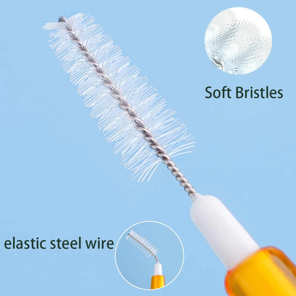 30 toothbrushes per box for cleaning orthodontic oral care toothpicks dental tools floss 250325