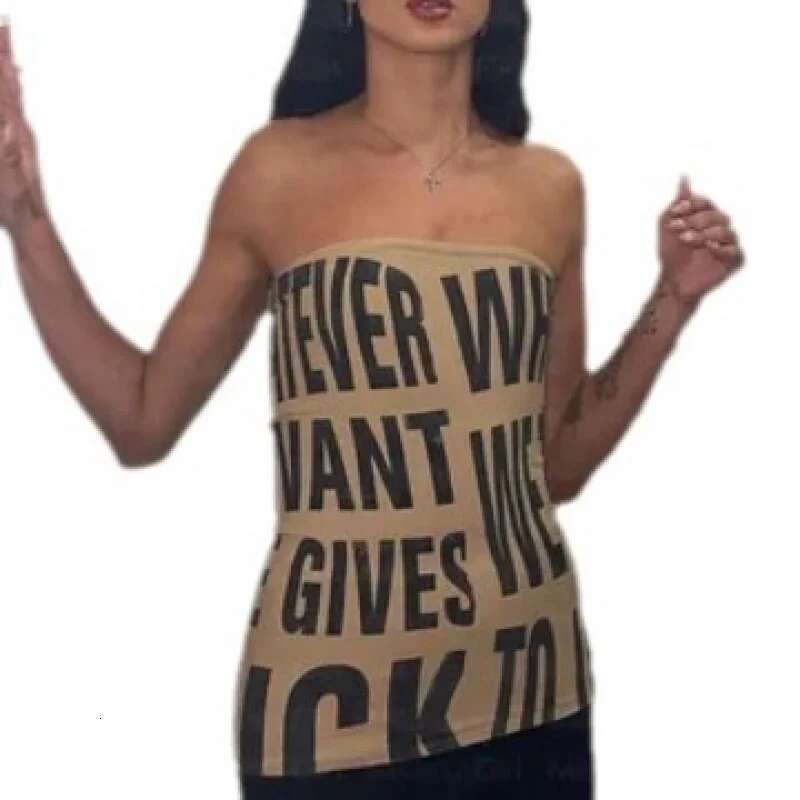 Dongdumaoyi Strapless Mouwloze Damesjurk Uit Met Een Stijlvol Uniek En Sexy Bodycon Heupomhullend Ontwerp