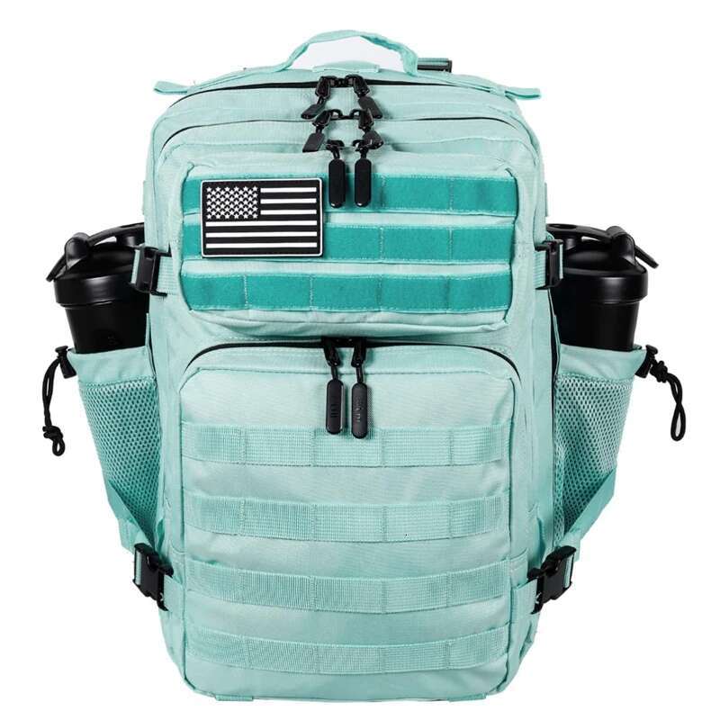 35L Tactical Backpack For Men And Women Outdoor Travel Athlete Gym Bag Hiking Molle Sports Rucksack With Bottle Holder