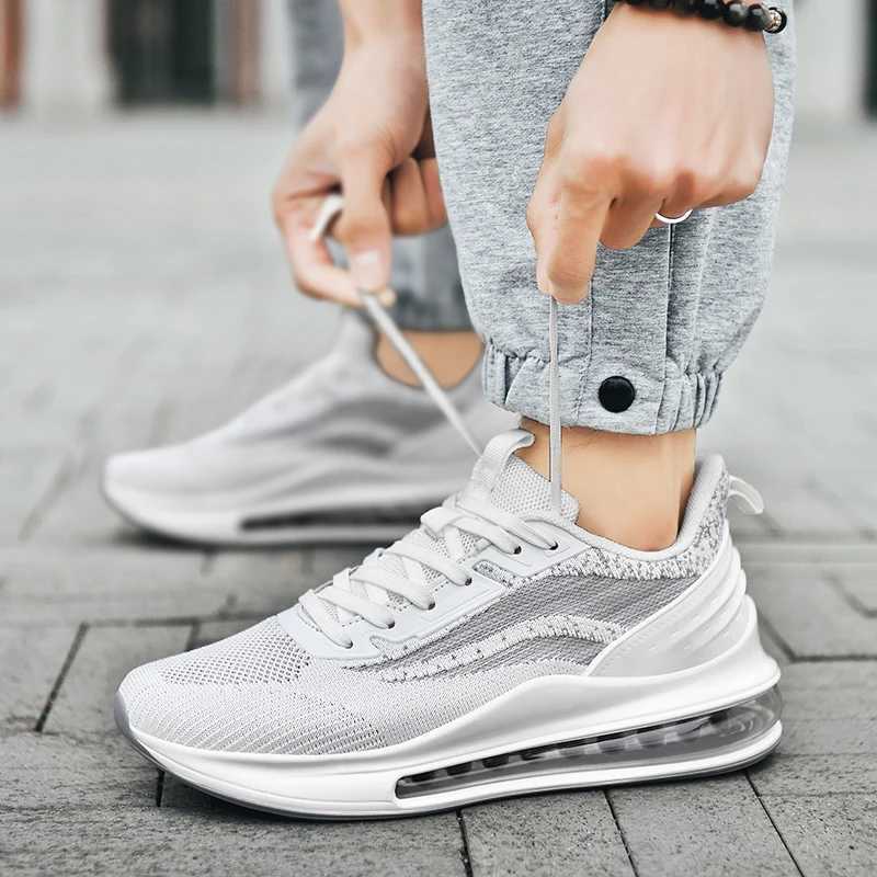 Large Size Air Cushion Men Running Shoes Sports Jogging Shoes Brand Design Sneakers Men Cfort Gym Training Shoes M Footwear Z250411