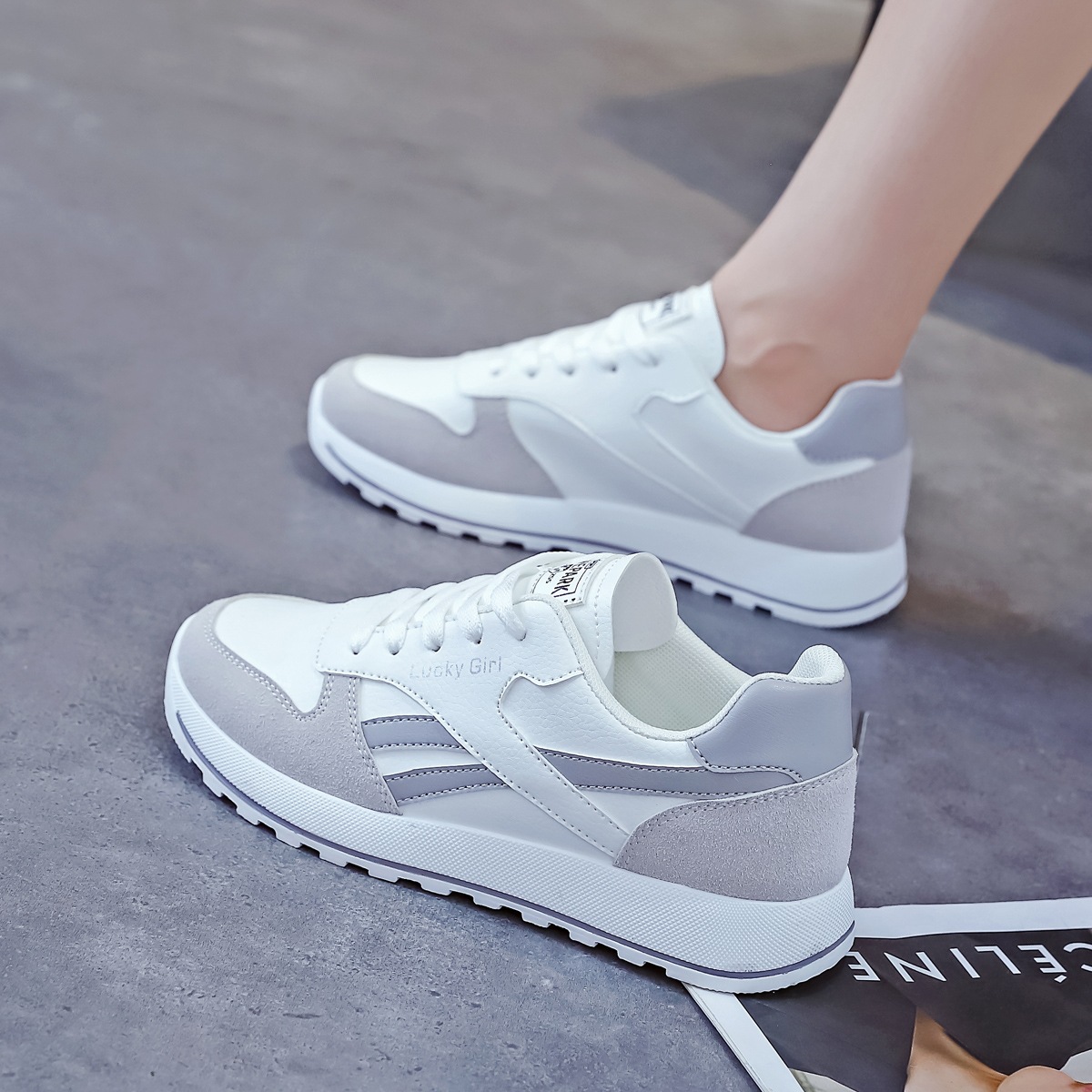 Designer shoes free shipping women sports shoes brown red gray anti slip comfortable breathable outdoor casual shoes Classic