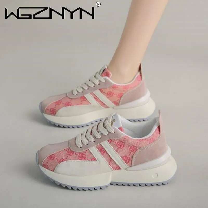 Breathable Women's Sneakers Lightweight Leisure Tennis For Women Wer Design Comfort Fashion Platform Shoes