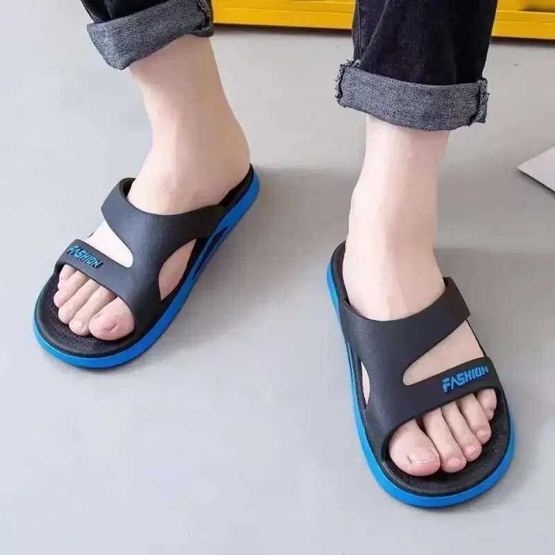Shower Room External Wear Bathroom Deodorant Wear-resistant Indoor Home Beach Cool Slippers Quick Drying Non-slip