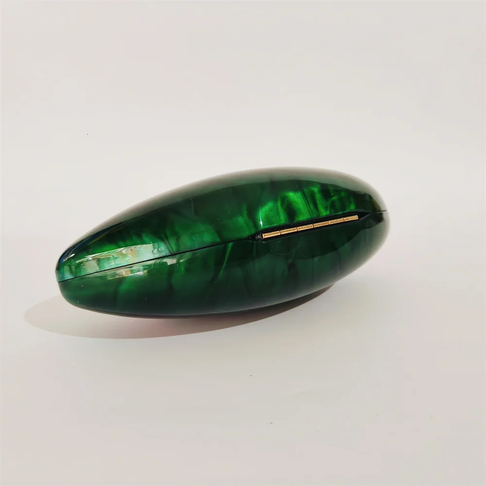 Mini Marble Green Pearl Acrylic Womens Shell Box Clutch Gift Professional Small Evening Dress Minaudiere Bag Wedding Bridal Handbag Party 250326