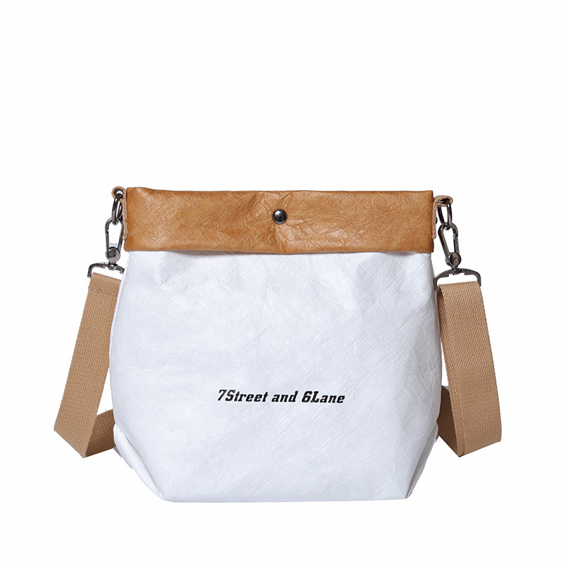 Bag women's new simple letters foreign style large capacity bag single shoulder crossbody bag retro color bag 2025