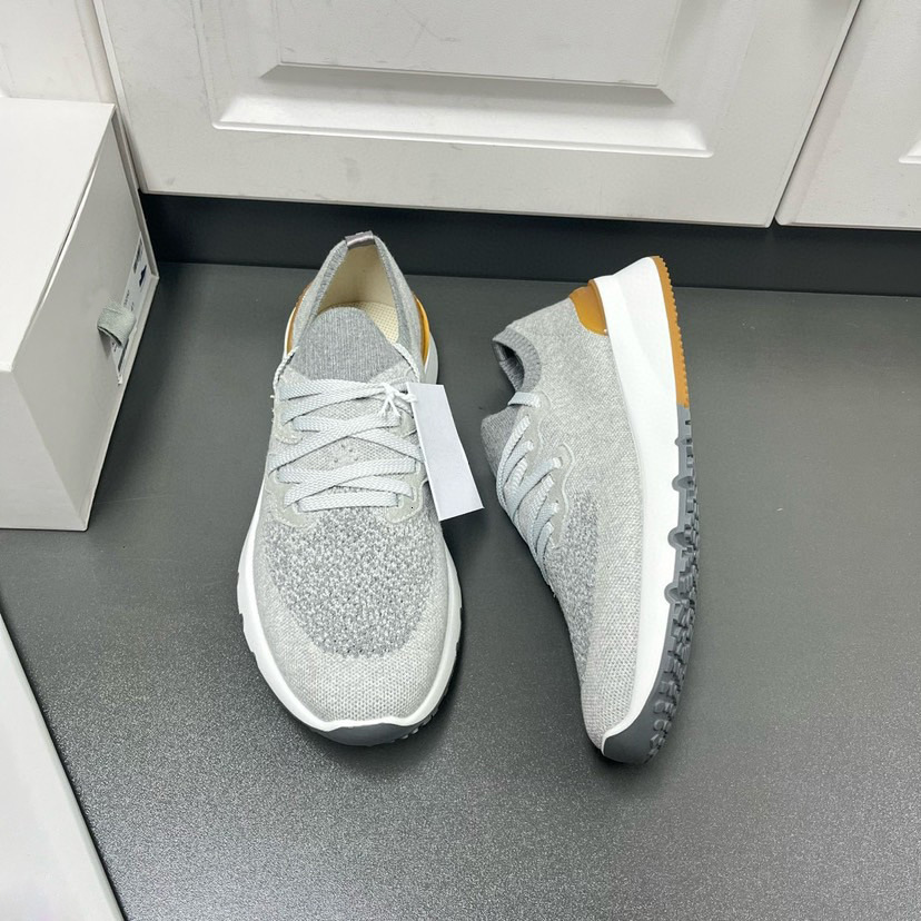 Trendy Men's Low Cut Casual Business Sneakers For Spring And Summer Designed With Breathable Sleeves And Fly Woven Lightweight And Versatile Men's Shoes