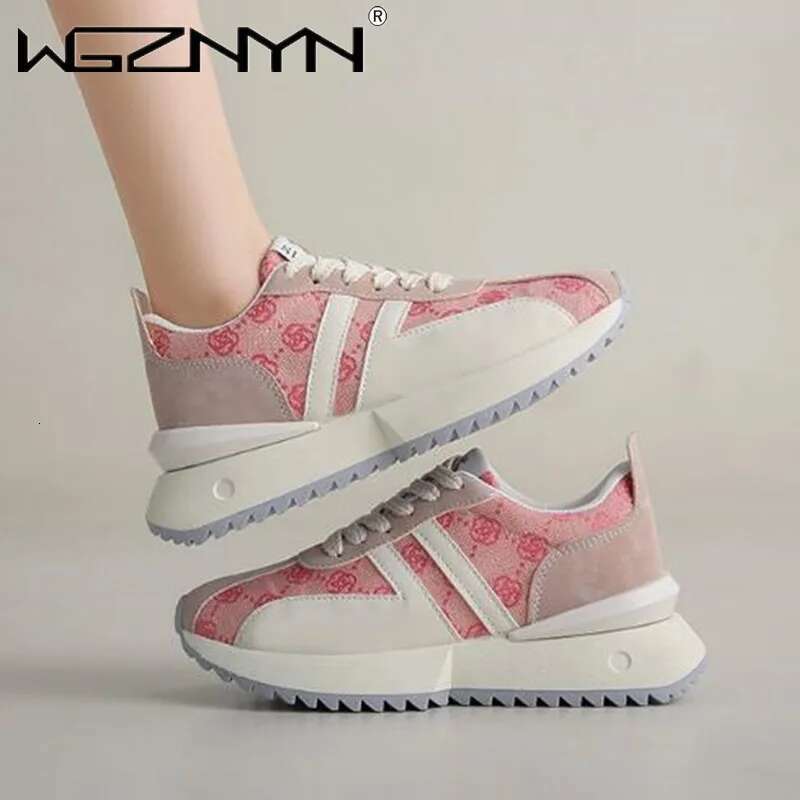 Breathable Women's Sneakers Lightweight Leisure Tennis For Women Wer Design Comfort Fashion Platform Shoes