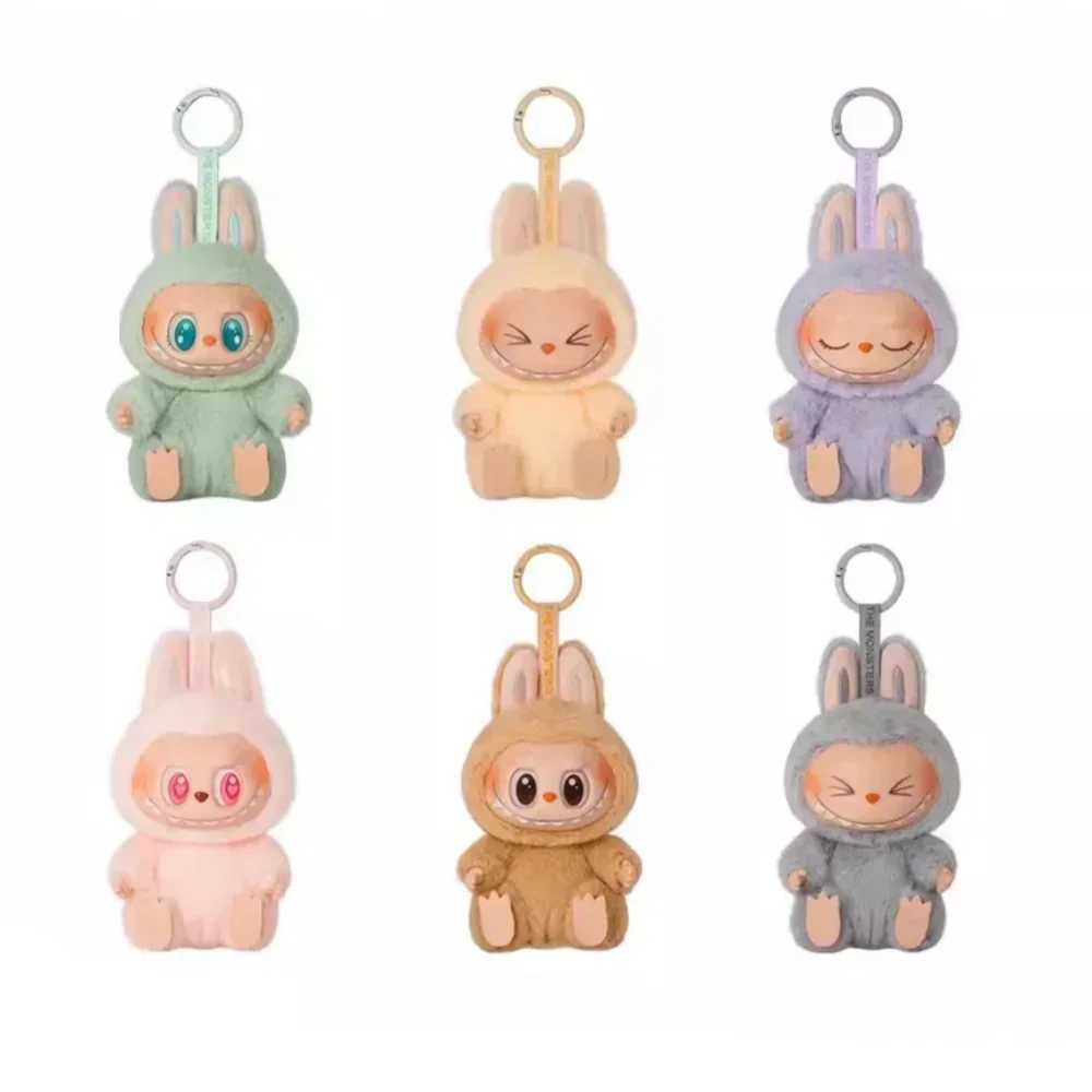 Labubu Exciting Blind Box Action Animated Number 17cm Cute Mystery Box PVC Doll and Hobby Decorative Monster Vinyl Doll X250327