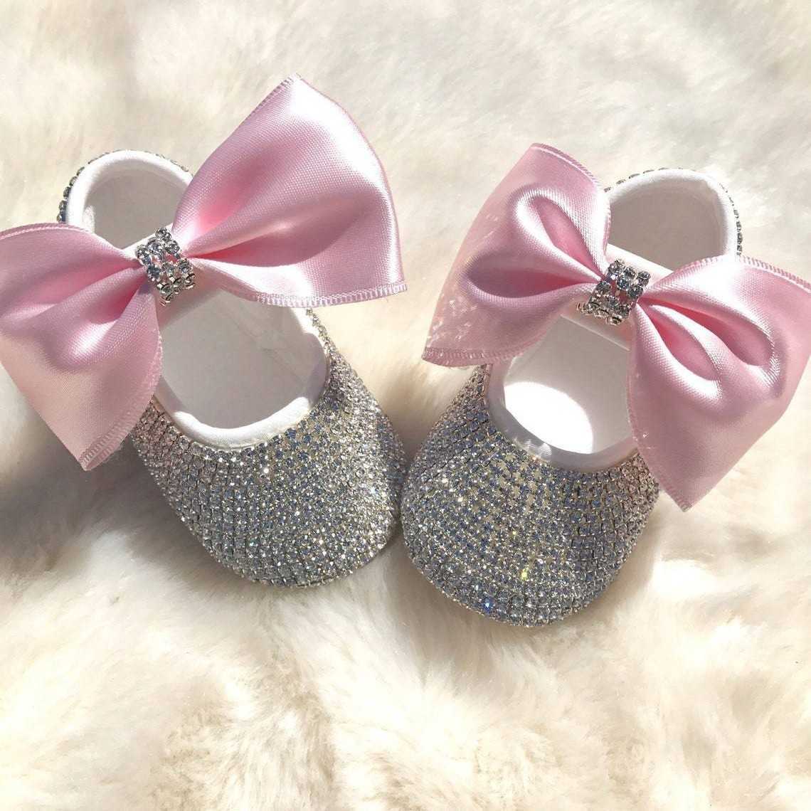 Dollbling Luxury Diamond Baby Shoes Pacifier Set Red and Blue Set Kindergarten Gift Little Girls First Birthday Shoes Photography X250129