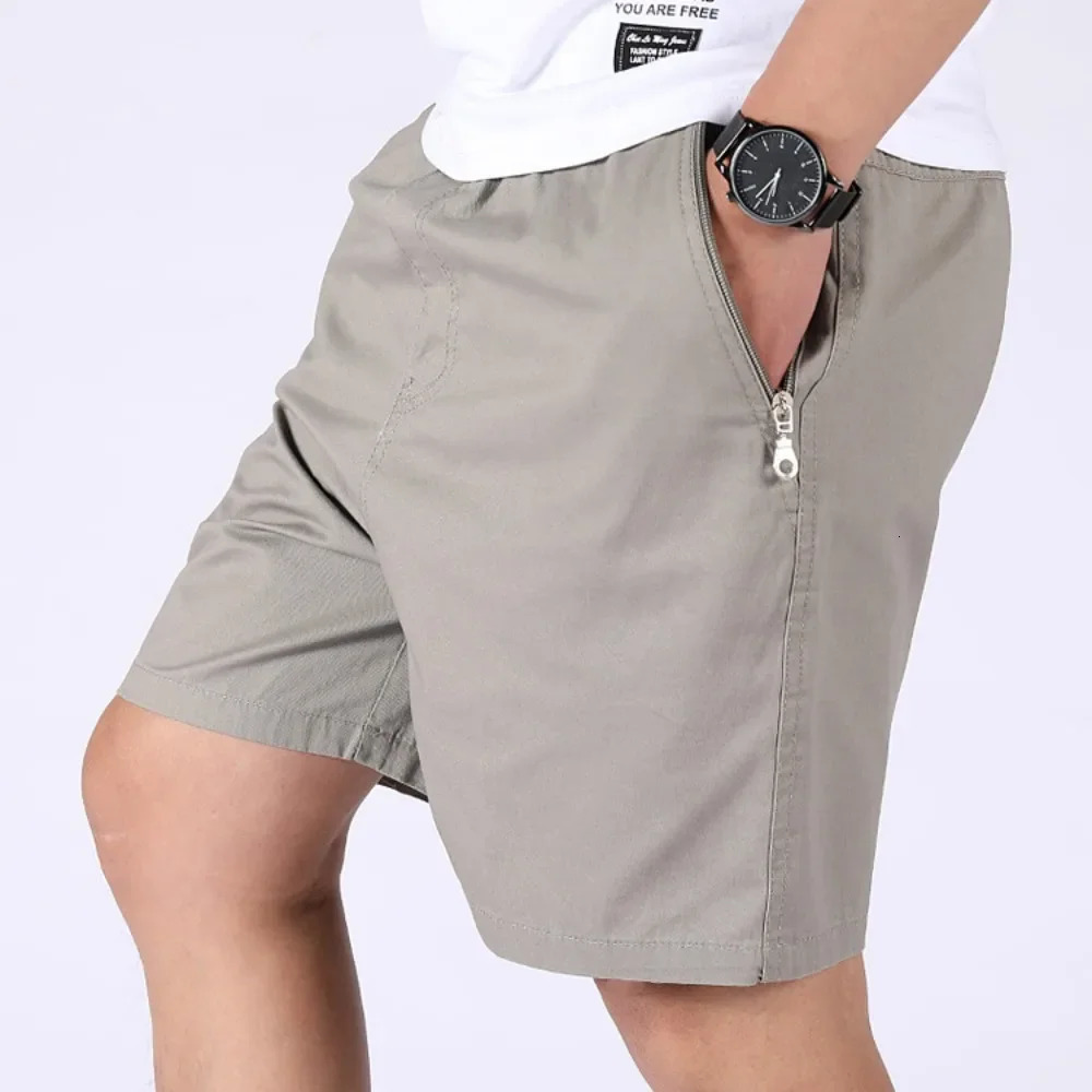 summer cotton casual shorts brushed soft loose beach wear jogging pants 250326