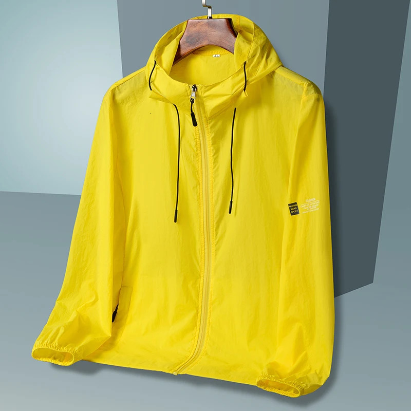 Summer hooded jacket mens and womens sun protection suit fishing hunting quick drying skin windproof machine 250327
