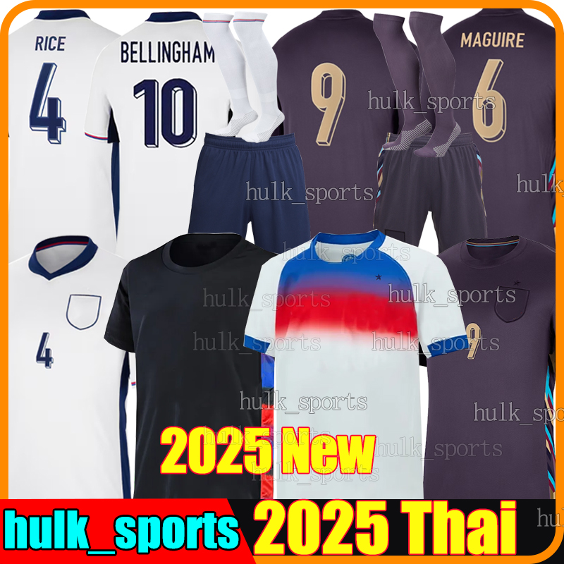 4XL 2025 eNGLanDS soccer jerseys Angleterre WALKER KANE RICE BELLINGHAM TONEY TONEY SAKA BOWEN EARPS RUSSO PARK KELLY 25/26 football shirt women men kids kit socks set