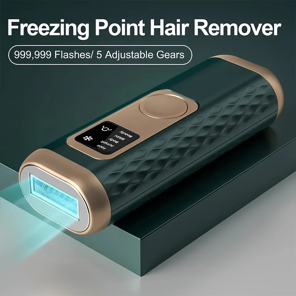 IPL Laser Hair Removal Machine Ice Cool Painless Epilator Women Freezing Point Epilation Skin Rejuvenation for Home Use Device 250324