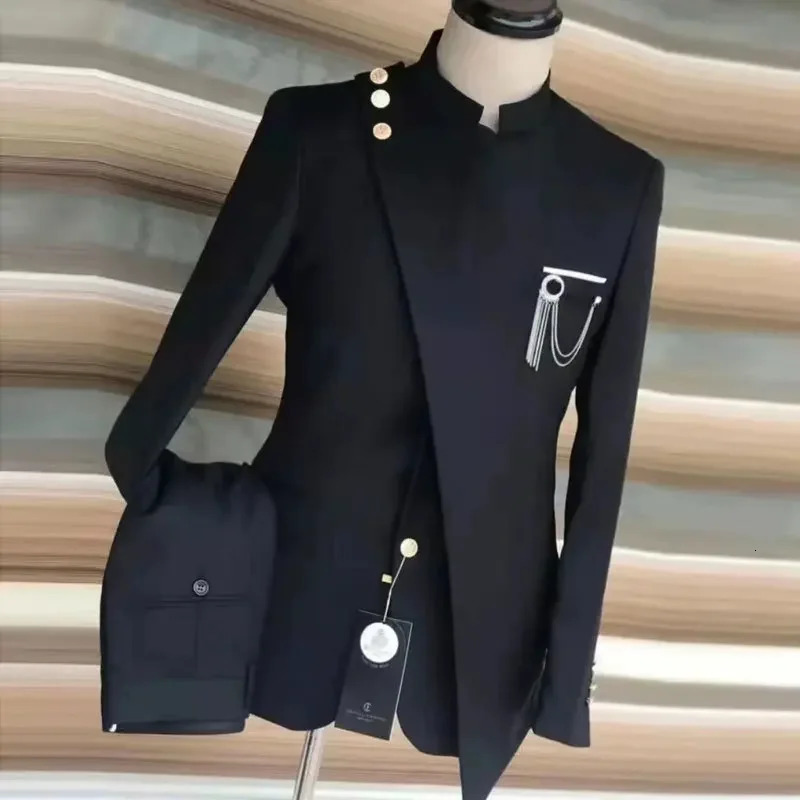 Mens Party Dress Bridal Room Evening Performance Set JacketPants Customized Clothing 250326