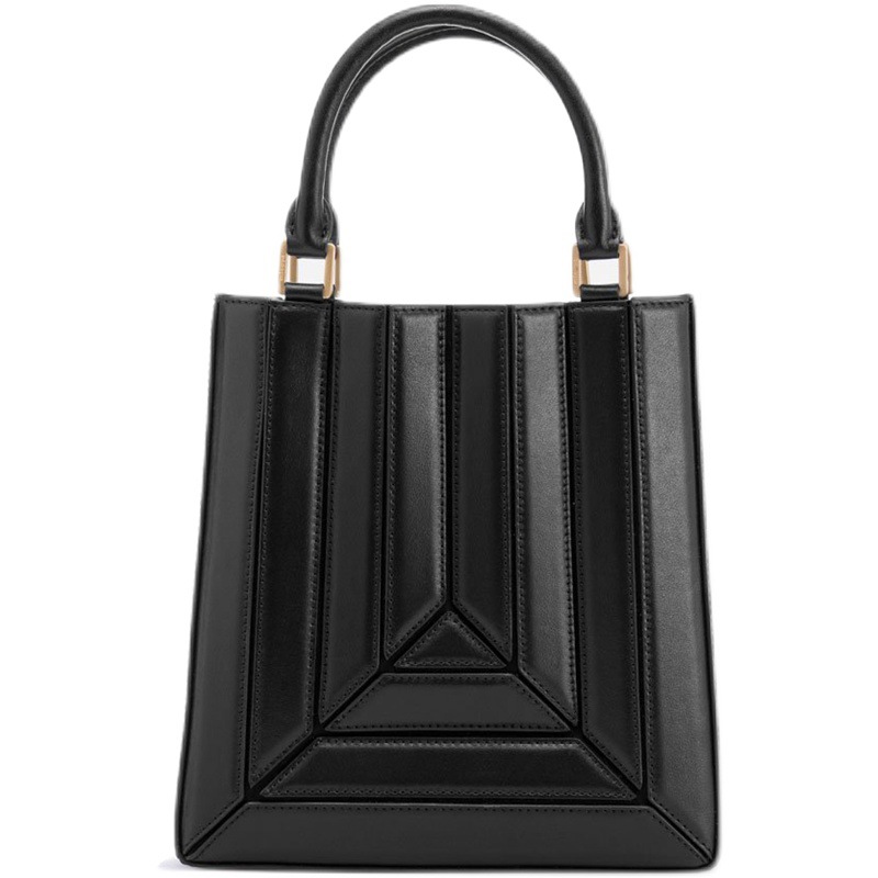 Rainbow patchwork crossbody bag bag women's new niche design fashion all the fashion shoulder handbag