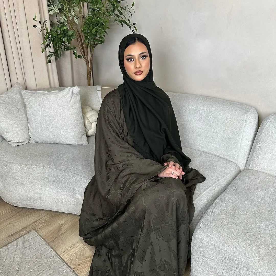 Eid Djellaba Satin Abaya Dubai Kaftan Women Muslim Dress Party Gown Ramadan Islam Jalabiya Ka Caftan Marocain Femme Robe New X250514