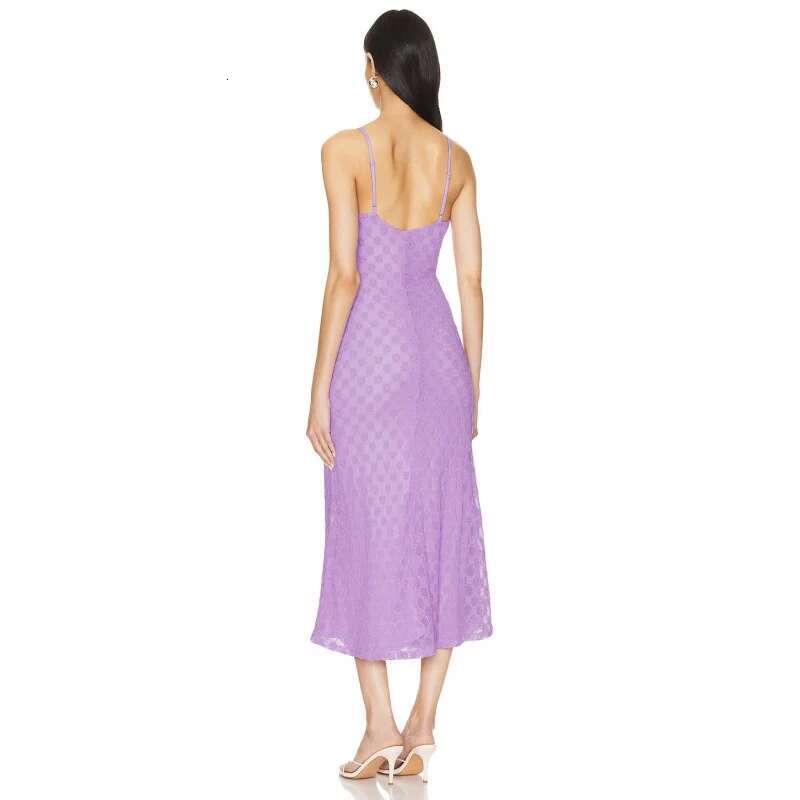 Dongdumaoyi Zomer High End Elegante Pure Wens Stijl Avondjurk Slim Fit Hemdje Damesmode Jurk C