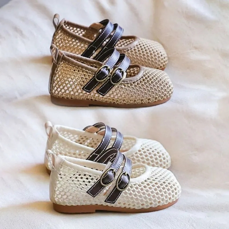 Fashion Baby Girl Princess Hollowing Out Shoes Infant Toddler Child Elegant Soft Bottom Sandals Spring Autumn Summer Baby Shoes 250326