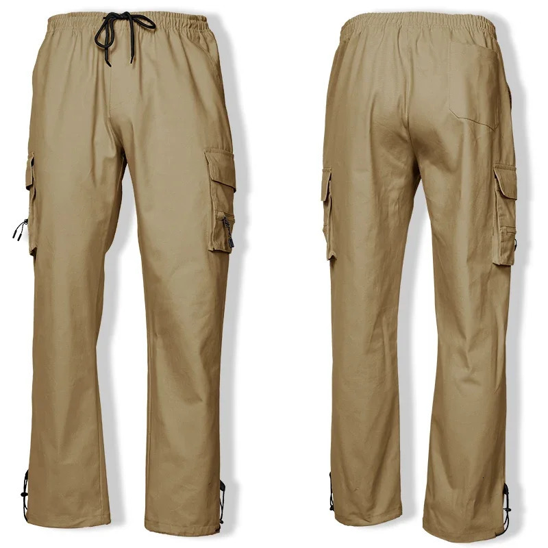 Mens cargo pants for spring and summer work 8 colors sizes S to 3XL mens autumn Trouser casual climbing jogging sports 250327