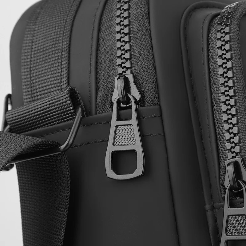 Messenger Sling Bag Mens Casual Oxford Small Zipper Cross Body Simple Mini Ten Font Phone Side Shoulder 250326