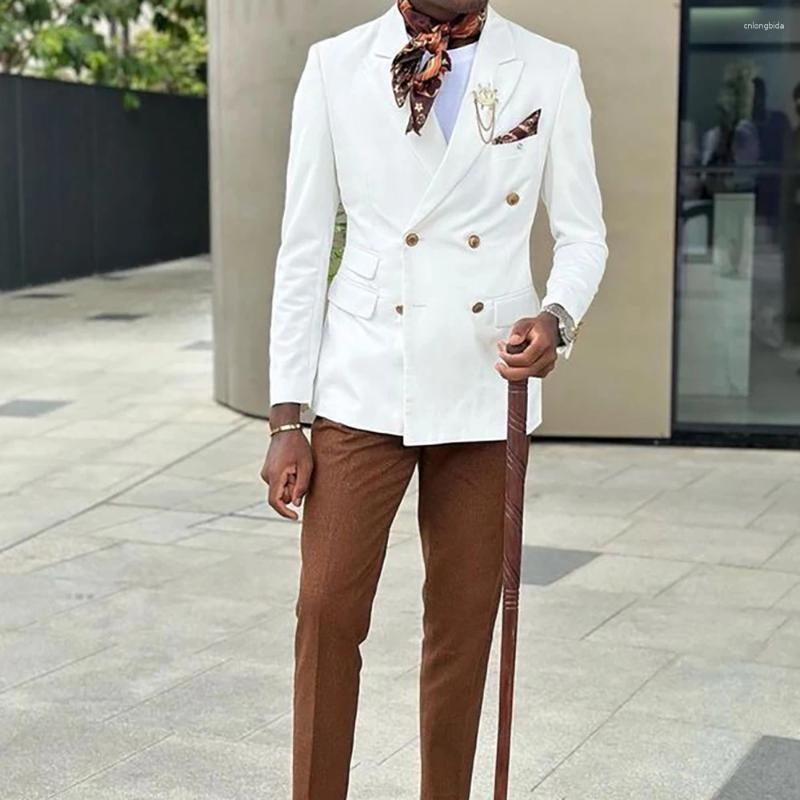 Men's White Wedding… - image