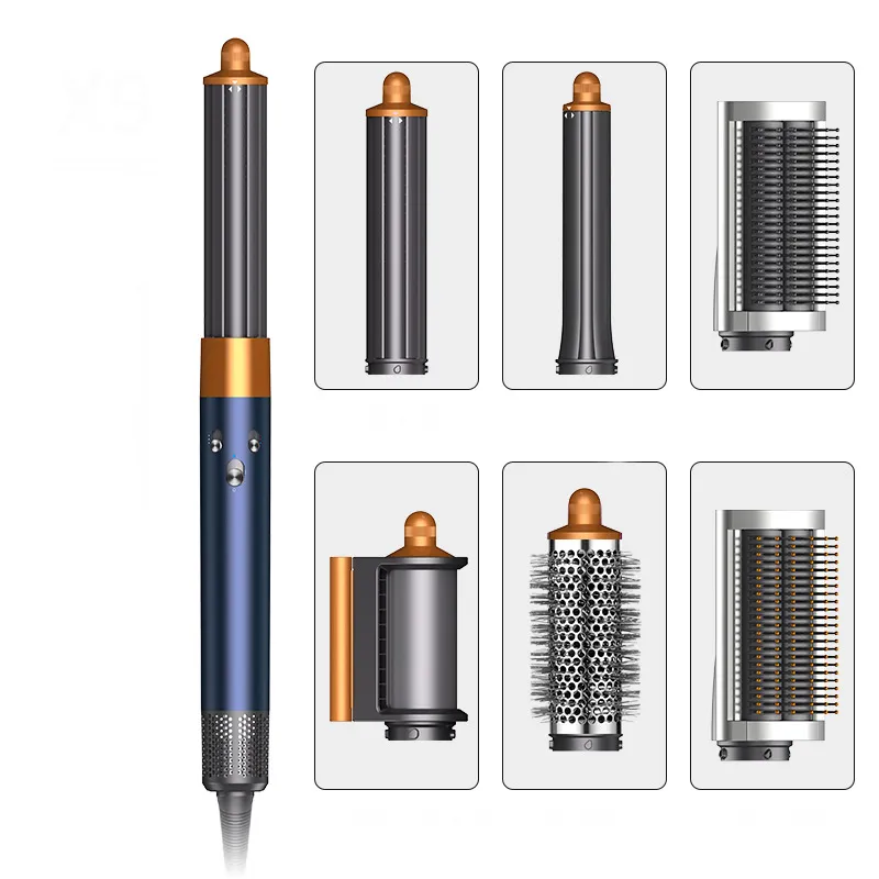 Designer Hairdryer Irons Electric Curler Travel Home Women Professional Designer Tool Temperature Products Hairdrier Home Multi-Function Hair Curling 