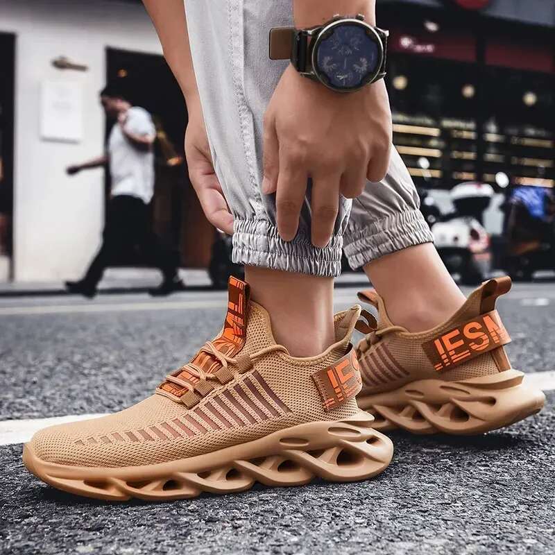 New Comfortable Breathable Running For Men Mesh Tenis Sport Shoes Wag Sneakers Lightweight Athletic