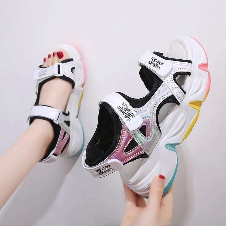 Women's Sports Summer New Korean Style Platform Beach Shoes Ins Women Sandals