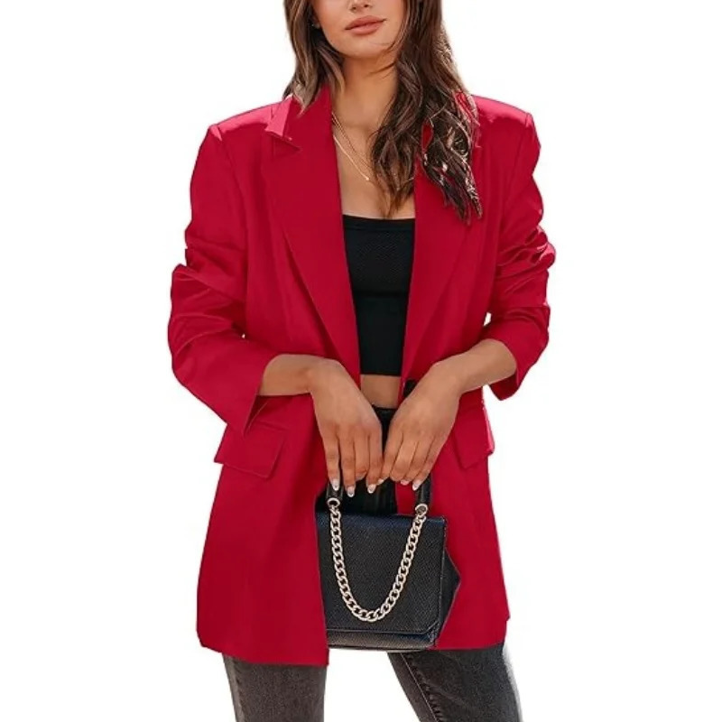 comer Womens Jacket Spring Rolling Up Cuffs Coat Lining Thin Clothing 250326
