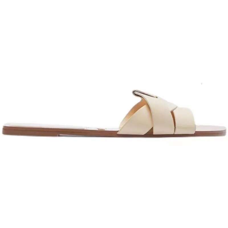 2025 Summer New Women's Flat Shoes with Comfortable Casual Designer Fashion Bottom Slippers Women's Shoes