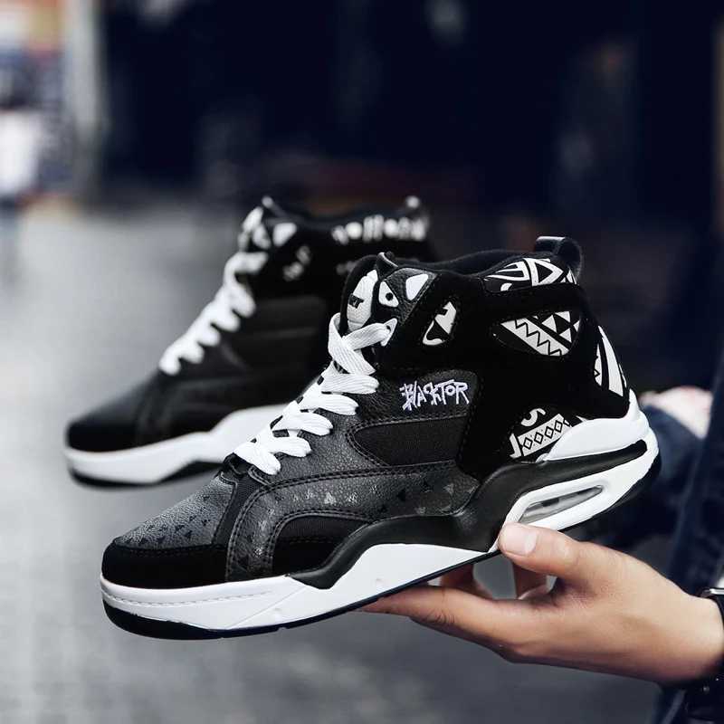 High quality mens basketball shoes air cushion sports shoes outdoor anti slip wearable sports shoes sports shoes M250327