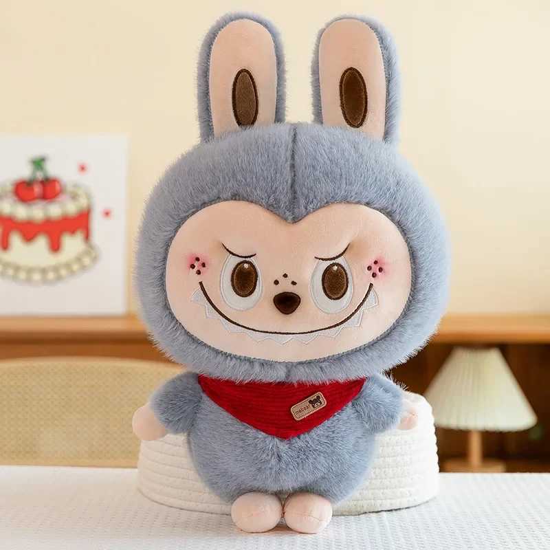 30cm Kawaii Labubu Stuffed Plush Toy Cartoon Cute Labubu Plush Doll for Girlfriends Birthday GiftT250326