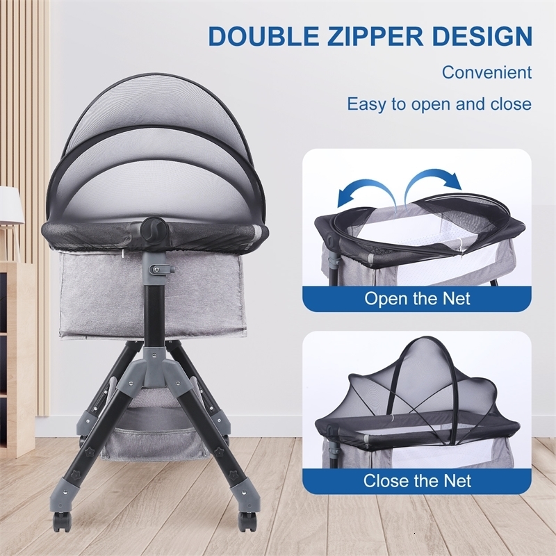 Universal Mosquito Net for Baby Crib Encrypted Mesh Netting For Sleep Bed Removable Portable Ventilate Foldable Protectors 250312