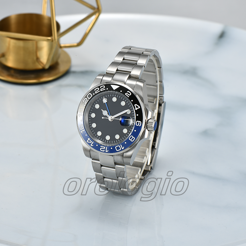 U1 watch montre de luxe mans automatic watches ceramics full stainless steel 40mm super luminous waterproof relojes de lujo para hombre ST9