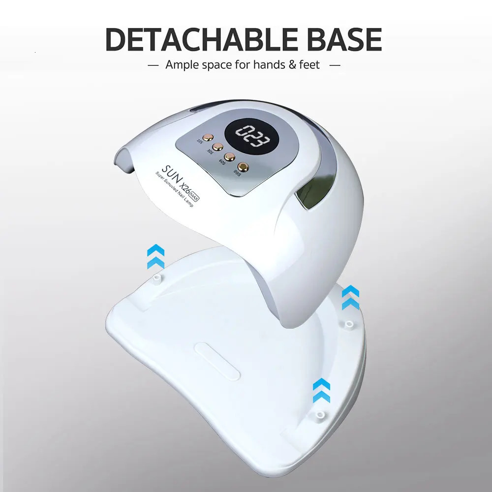 Professional nail dryer UV LED lamp for gel polishing 81 art accessories curing toe nails 250325