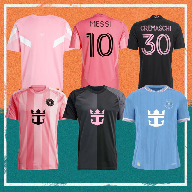 25/26 Special Edition MESSIS Soccer Jerseys 2025 MIAMI FC SUAREZ CAMPANA RUIZ CREMASCHI Football shirt SERGIO JORDI ALBA GOMEZ kids Kit uniform