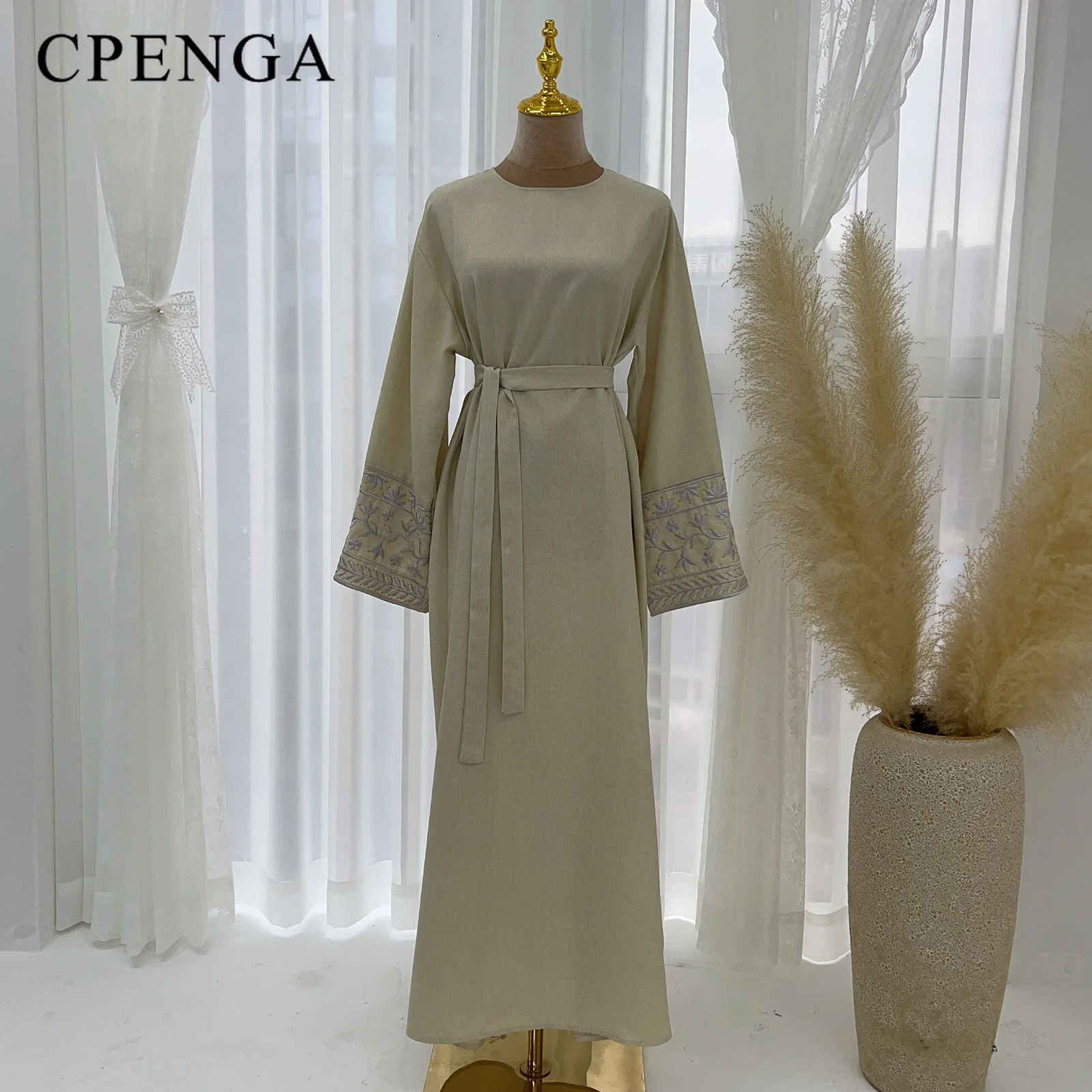 Gentle ed Kimono Dubai Abaya Middle East T rkiye Elegant Dress Eid al Fitr Ramadan Ka Abayas F Womens Cafe Marocain Women 250326